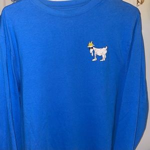 GOAT USA long sleeve royal blue